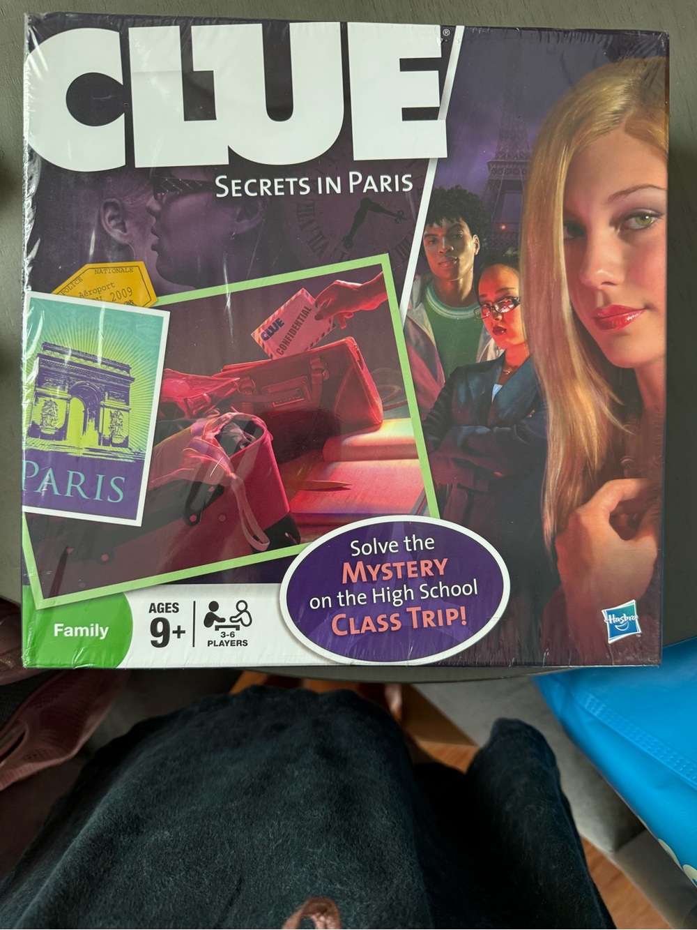 Clue Secrets in Paris Board Game - Brand New Sealed